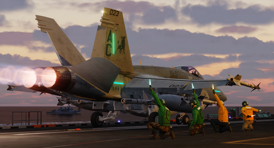 DCS-Abend - Action am Himmel!
